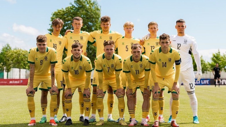 Vaikinų jaunimo futbolo rinktinė Baltijos turnyre Estijoje liko ketvirta